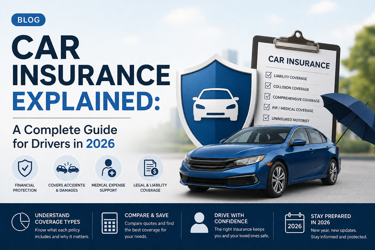 Car Insurance Explained: A Complete Guide for Drivers in 2026